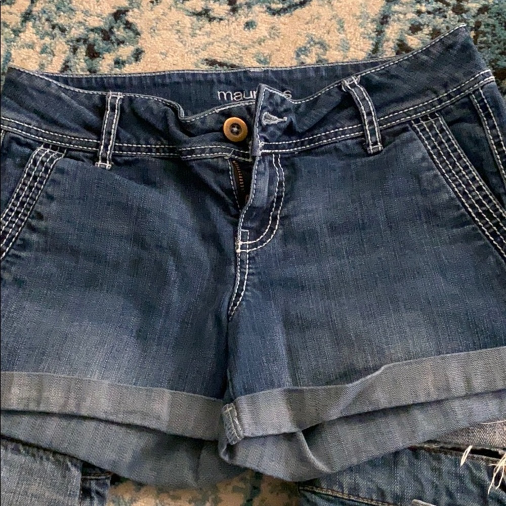 Maurices jean shorts size 1/2